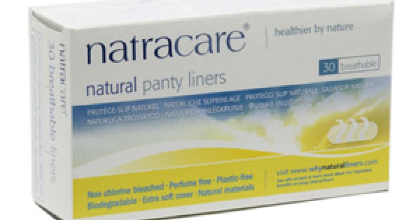 NATRACARE Mini Pant Liners, Unscented, (Pack of 30) 
